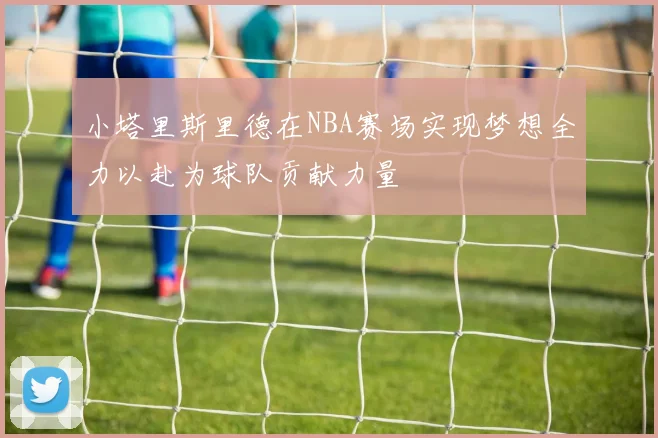 小塔里斯里德在NBA赛场实现梦想全力以赴为球队贡献力量
